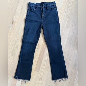 MOTHER the Hustler Ankle Fray Jeans